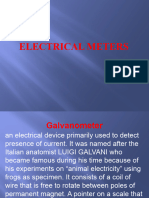 2nd Quarter Week 1 Electrical Meters