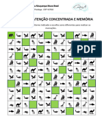 Crivo - Reabilitação Níveis de Atenção Concentrada e Memória - Busca Animais