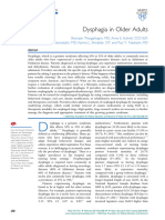 Dysphagia in Older Adults