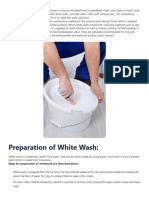All You Need to Know About White Wash