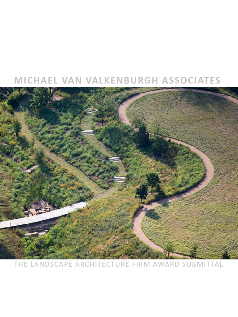 Michael Van Valkenburgh Associates Pdf