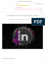 A Importância Do LinkedIn para Os Desenvolvedores