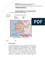 Memoria Descriptiva Arq