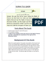 Surah Tul Qadr