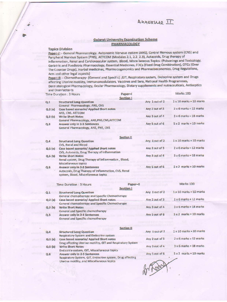 2ND MBBS Uni Paper Style | PDF