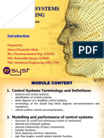 LECTURE 1. Control Systems Engineering - MEB 4101-1