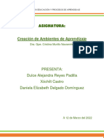 Diseño de Apliacion de Aprendizaje