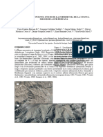 La Formacion Puente: Inicio de La Subsidencia de La Cuenca Mesozoica Sur Peruana