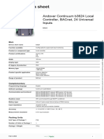 EcoStruxure™ Building Operation - B3624