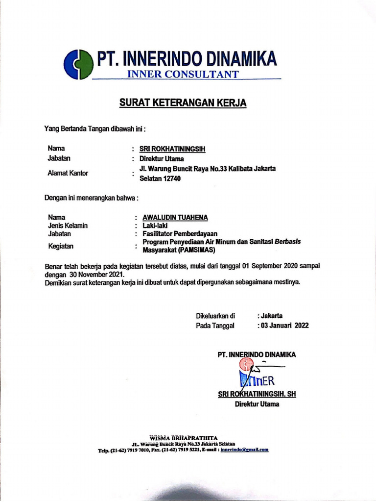 surat-pengalaman-kerja-pdf