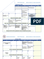 Calendarización 2023-2024 Padres de Familia de 1º Grado A Bachillerato