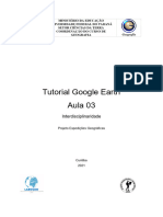 Tutorial Google Earth 3 - Interdisciplinaridade