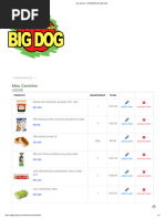 Meu Carrinho - Supermercado Big Dog