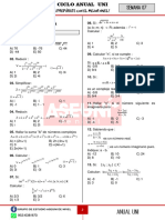 Álgebra 07 Anual