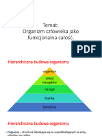 Organizm Człowieka Jako Funkcjonalna Całość-1