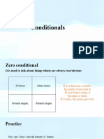 Conditionals