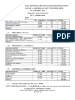 Liste de Besoins Ord Presby