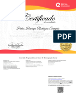 Certificado Reitegração Social