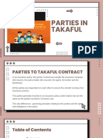 Week 6 - Parties in Takaful
