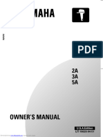Owner'S Manual: U.S.A.Edition