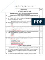 Şi Litera F Dacă Afirmaţia Este Falsă. F Asistentul Medical de Familie Efectuează Ultrasonografia Pacienților Cu Afecțiuni