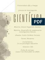 Investigación Del Proceso Científico