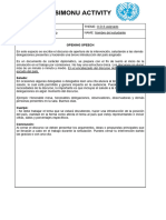 Formato de Documento para Simulación de Las Naciones Unidas