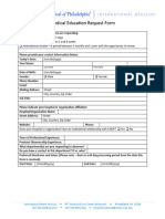 1 - Medical Education Request Form