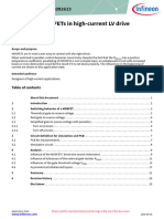 Infineon-ApplicationNote MOSFET Paralleling MOSFETs in High-Current LV Drive Applications-ApplicationNotes-V01 00-En