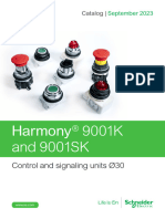 Catalog Harmony 9001K and 9001SK. Control and Signaling Units Ø30