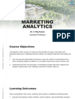 Marketing Analytics PPT - 1