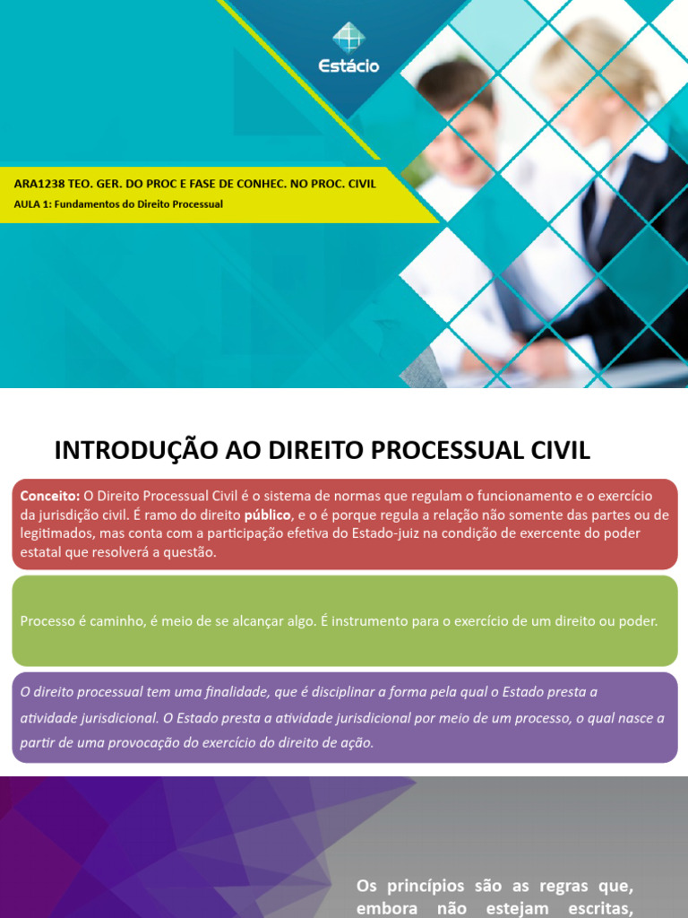 Fundamentos do Direito Processual Civil | PDF | Jurisdição | Direito ...