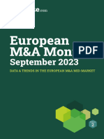 European M&A Monitor September 2023
