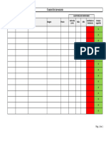 Formato - Control de Inventario