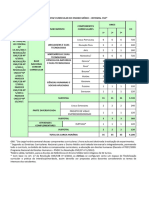 MATRIZ CURRICULAR - INTEGRAL 35h (Antiga)