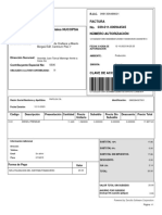 Factura 039-011-000944545 Nuevas Operaciones Comerciales NUCOPSA No. Número Autorización