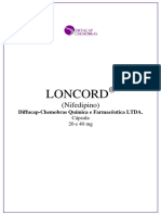 Loncord 40mg Diffucap 20 Capsulas