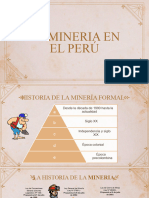 Historia de La Mineria en El Perú
