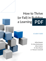 How To Thrive in Building A Learning Culture