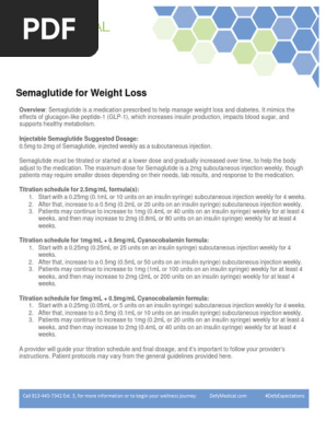 Semaglutide Titration and Dosage Guide | PDF | Dose (Biochemistry)