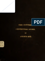 The Cutters Centennial Guide by Koch Augustus Published 1876