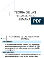 Teoria de Las Relaciones Humanas