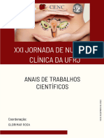 Anais Da Xxi Jornada de Nutricao Clinica Da Ufrj 1