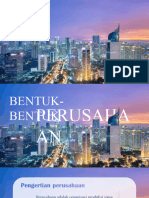 Bentuk Bentuk Perusahaan - Pengantar Bisnis