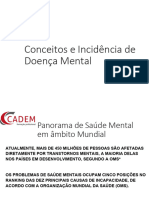 Aula 4 Conceitos e Incidência Da Doença Mental