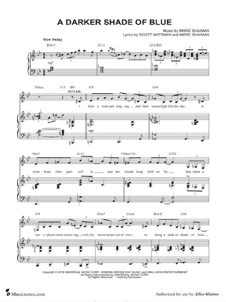 A Darker Shade of Blue PDF