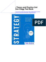 Strategy Theory and Practice 2nd Edition Clegg Test Bank