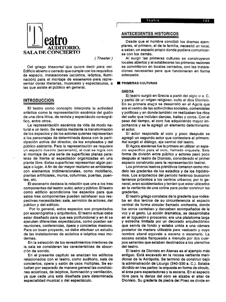 Teatro Info | PDF