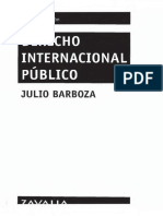 Julio Barboza - Relación Entre El Derecho Internacional y El Derecho Interno