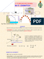 Tema 5: Cinemática: Física Cuarto de Secundaria